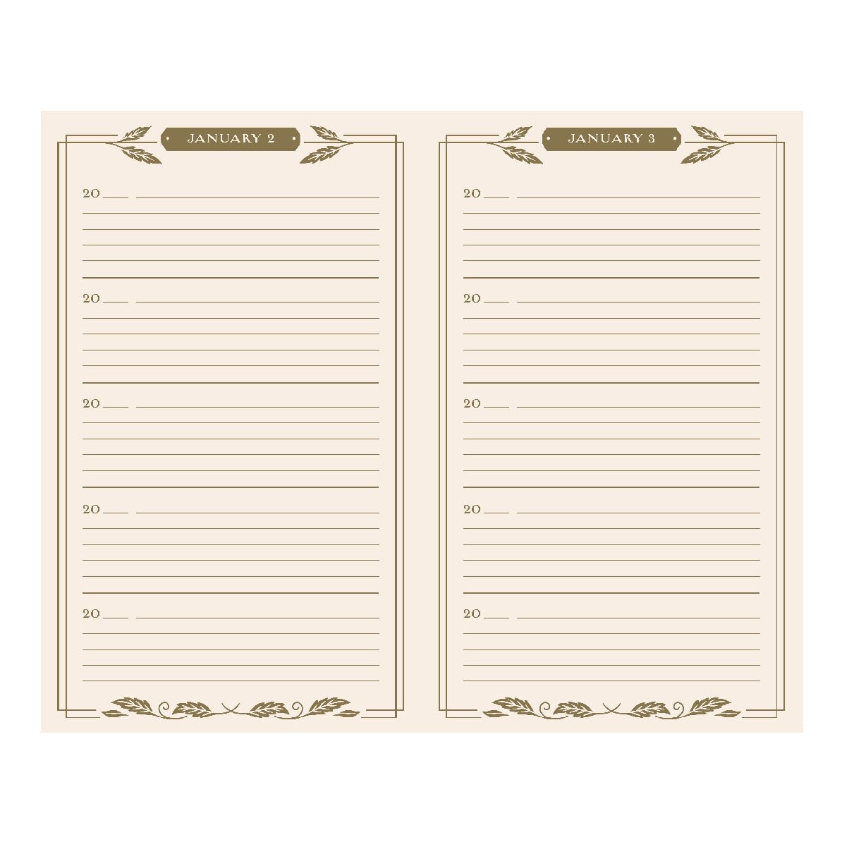 One Line a Day: A Five Year Memory Book - Simply Rye