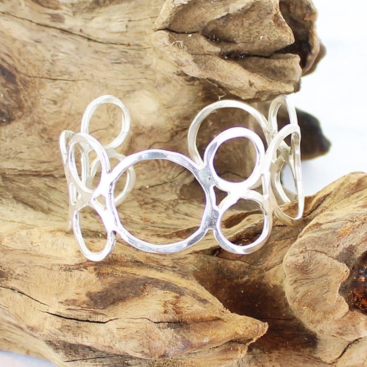 Open Ring Cuff Bracelet - Simply Rye