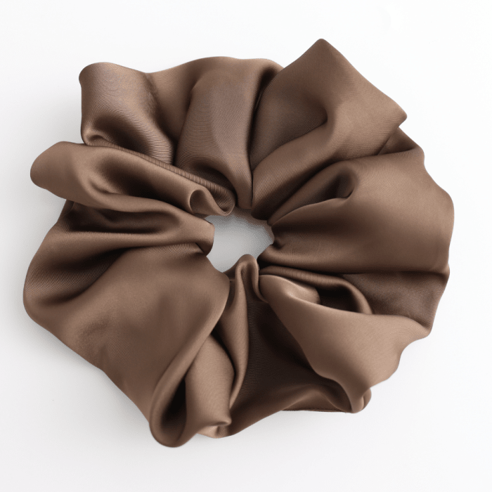 Oversized Satin Scrunchie - Simply Rye