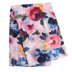 Painted Flowers Lightweight Scarf - Simply Rye
