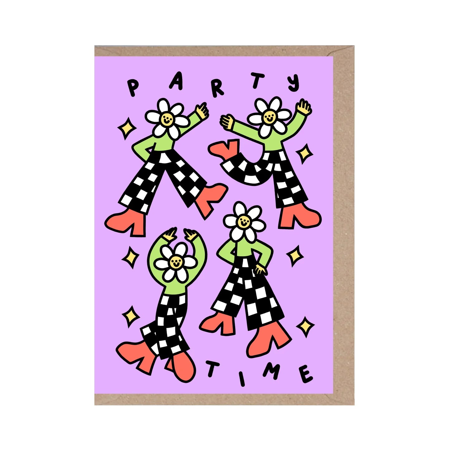 ‘Party Time’ Card - Simply Rye