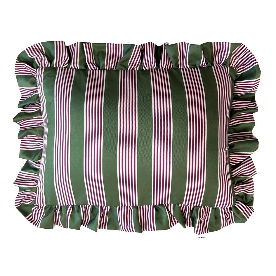 Pink & Green Striped Bath Pillow - Simply Rye