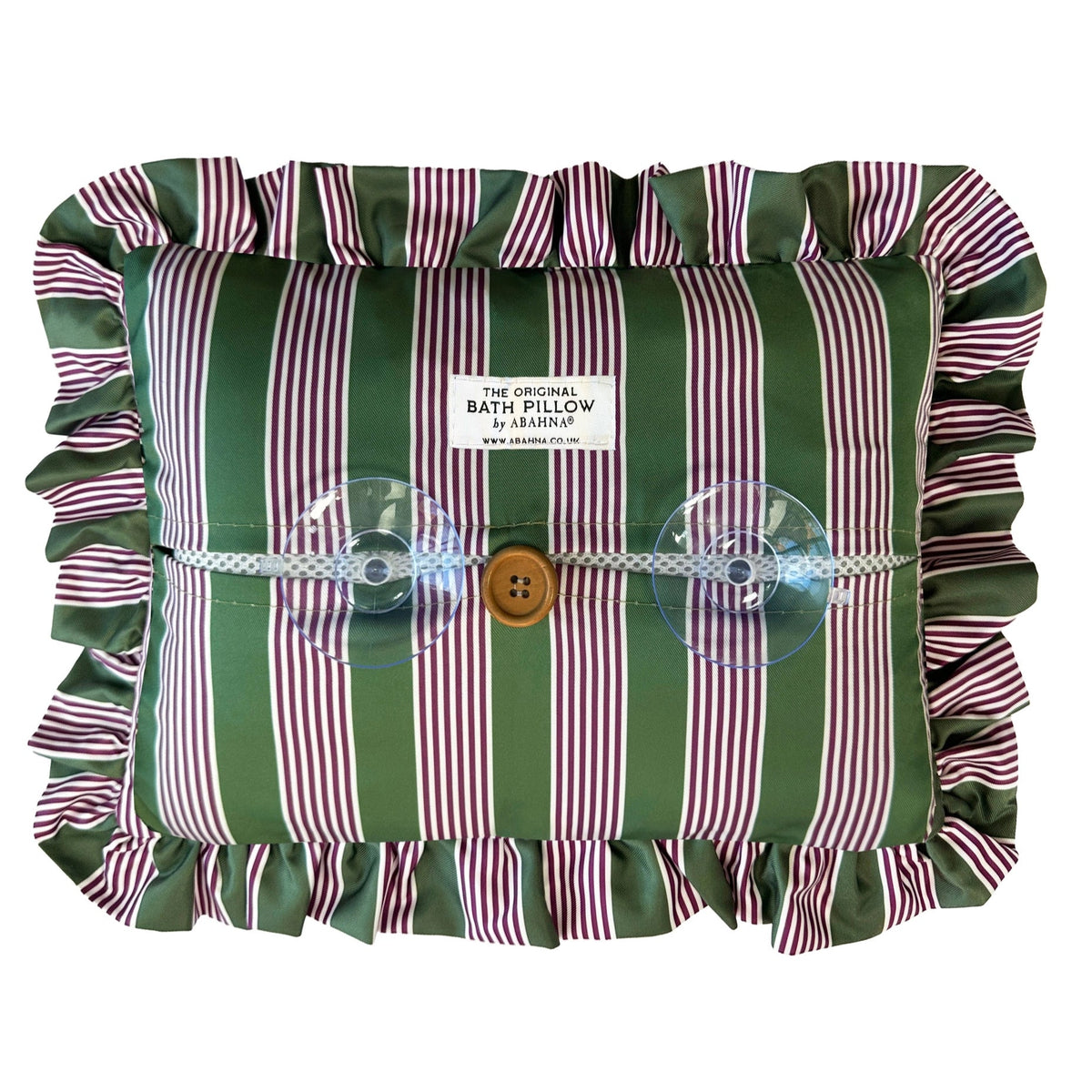 Pink & Green Striped Bath Pillow - Simply Rye