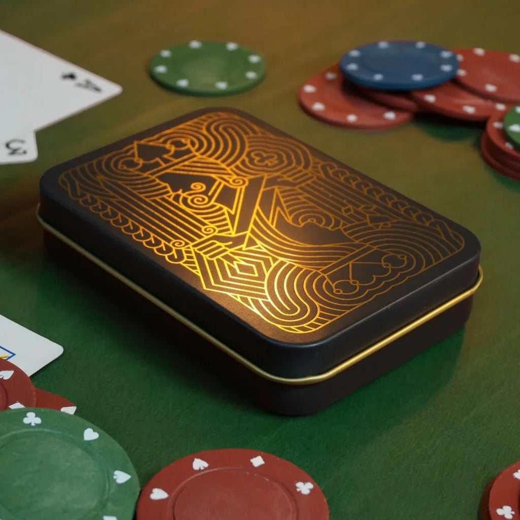 Playing Card Tin - Black - Simply Rye