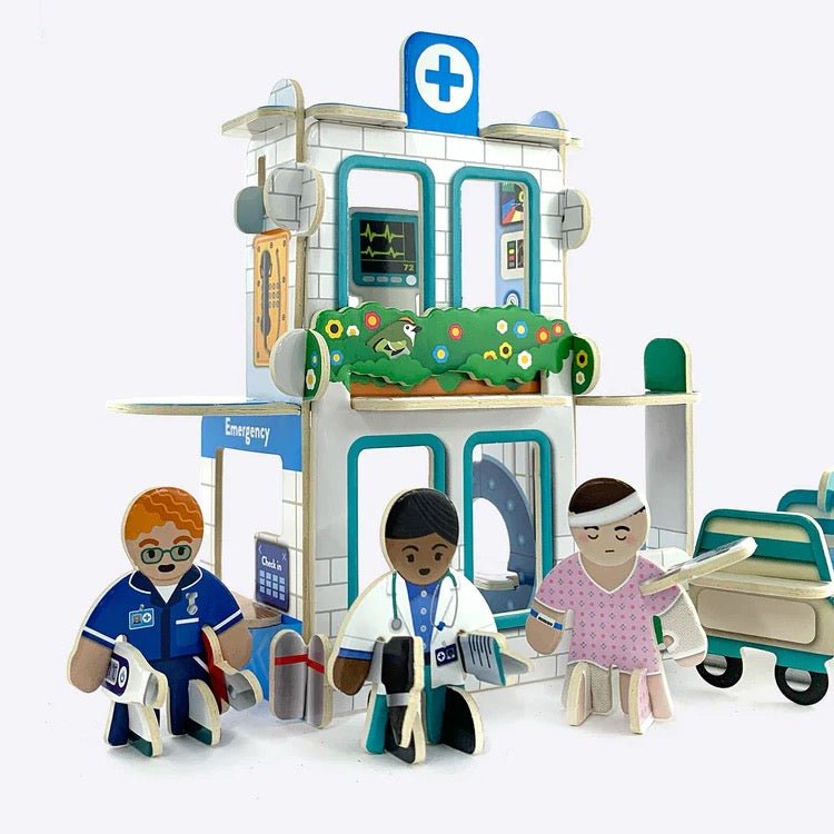 PlayPress Hospital Playset - Simply Rye