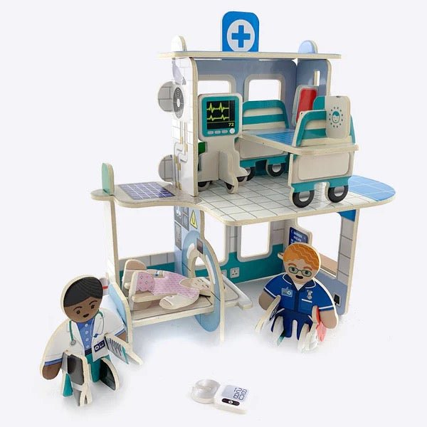PlayPress Hospital Playset - Simply Rye