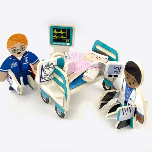 PlayPress Hospital Playset - Simply Rye