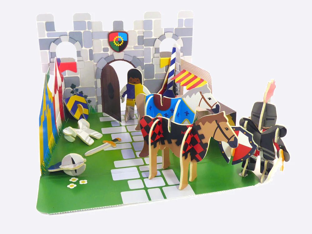 PlayPress Knights Castle Playset - Simply Rye