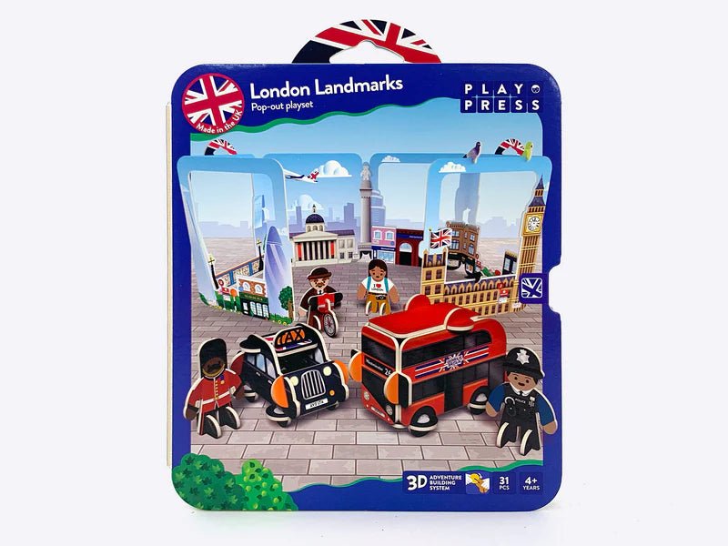 PlayPress London Landmarks Playset - Simply Rye
