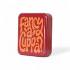 Pocket Tea Bag Tin - Fancy a Cuppa? Red - Simply Rye