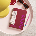 Productivity Planner - Burgundy - Simply Rye