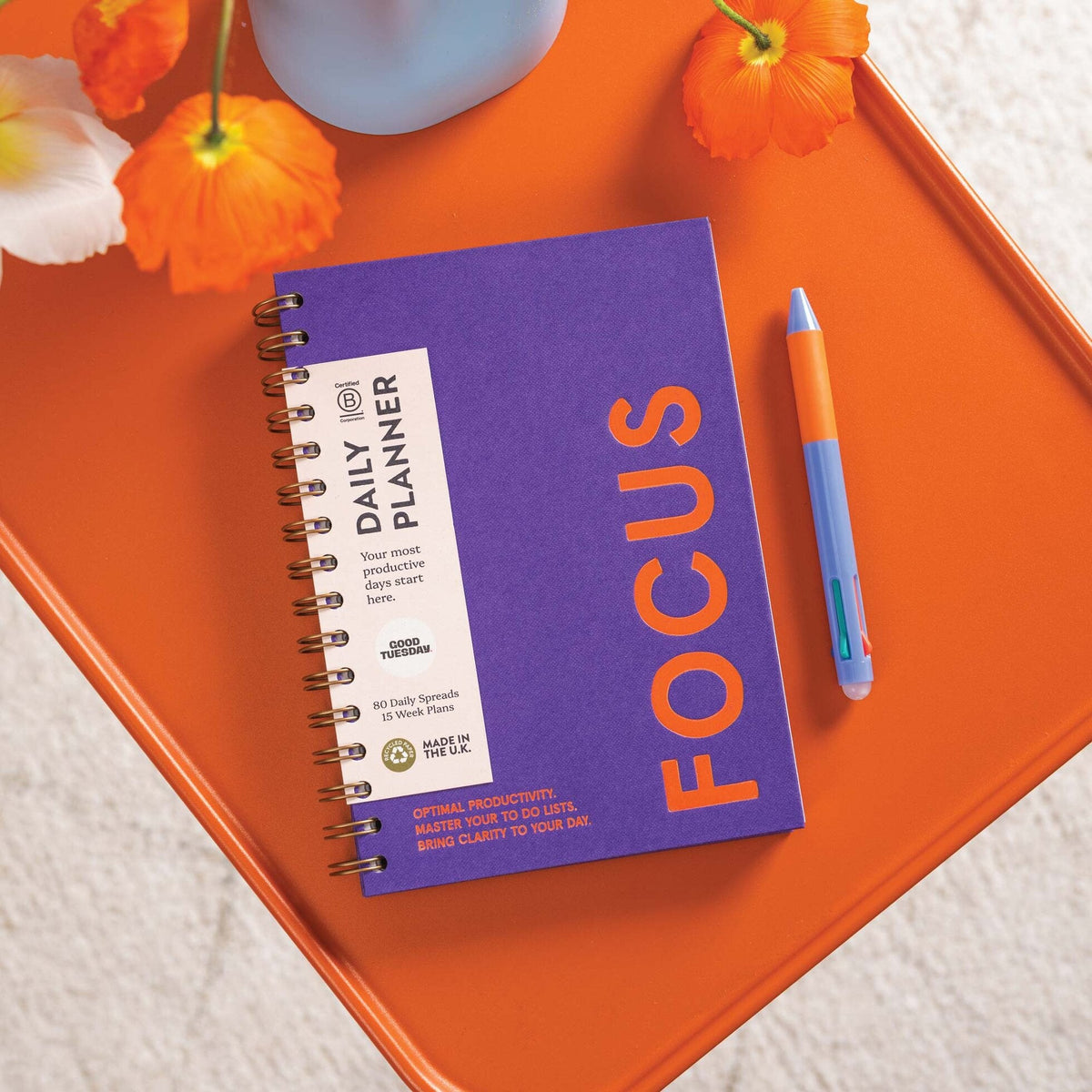 Productivity Planner - Purple - Simply Rye