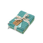 Recycled Woven Tea Towels (Pack of Two) - Yellow & Green - Simply Rye