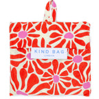 Reusable Bag - Abstract Flowers Red - Simply Rye
