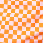 Reusable Bag - Checkerboard Pink/Orange - Simply Rye