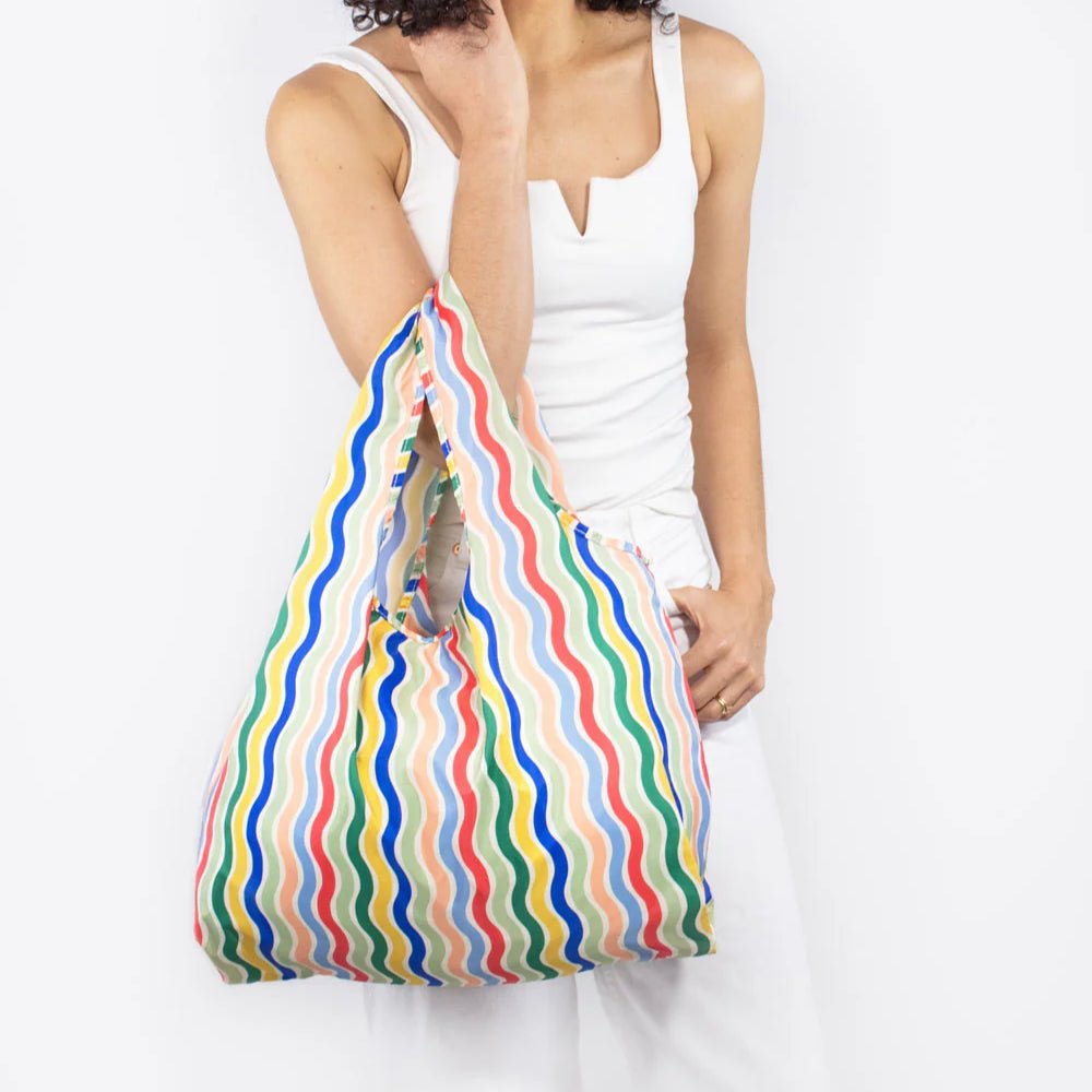 Reusable Bag - Rainbow Waves - Simply Rye