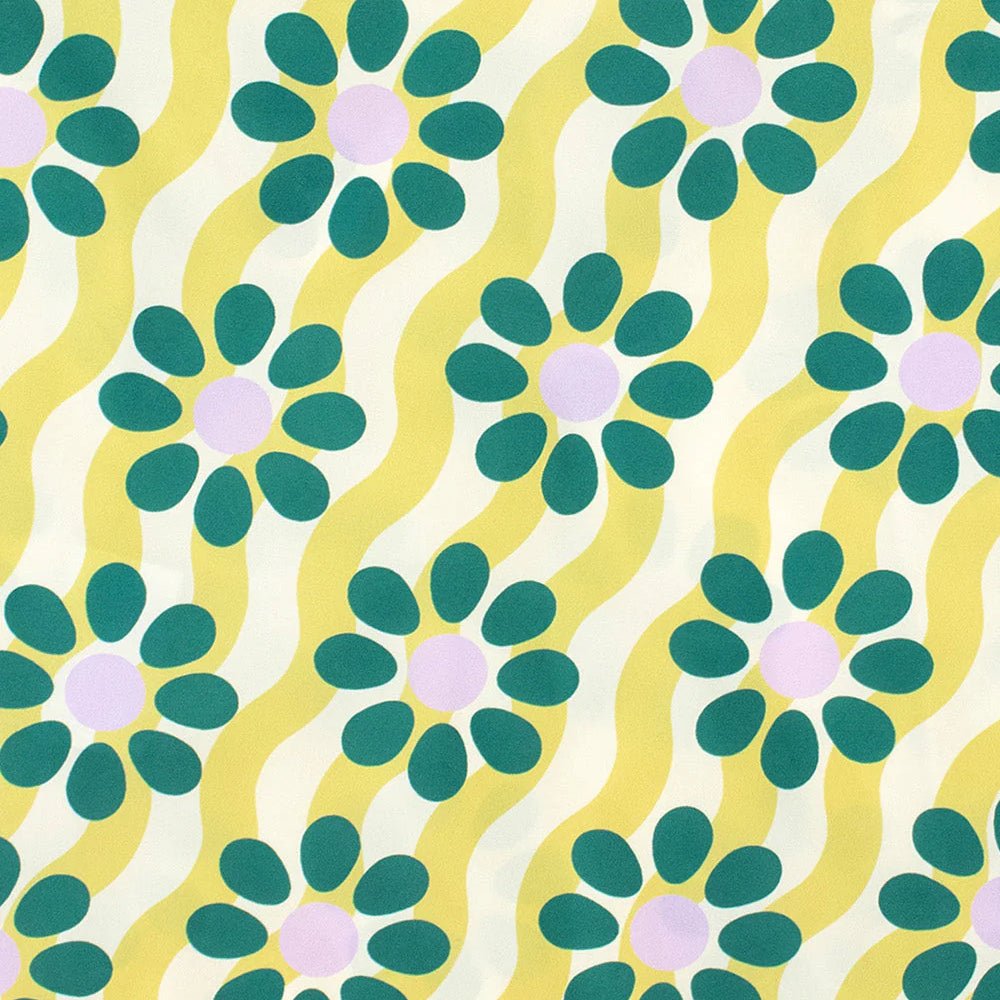 Reusable Bag - Wavy Daisy - Simply Rye