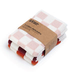Reusable Check Dishcloths - Orange - Simply Rye