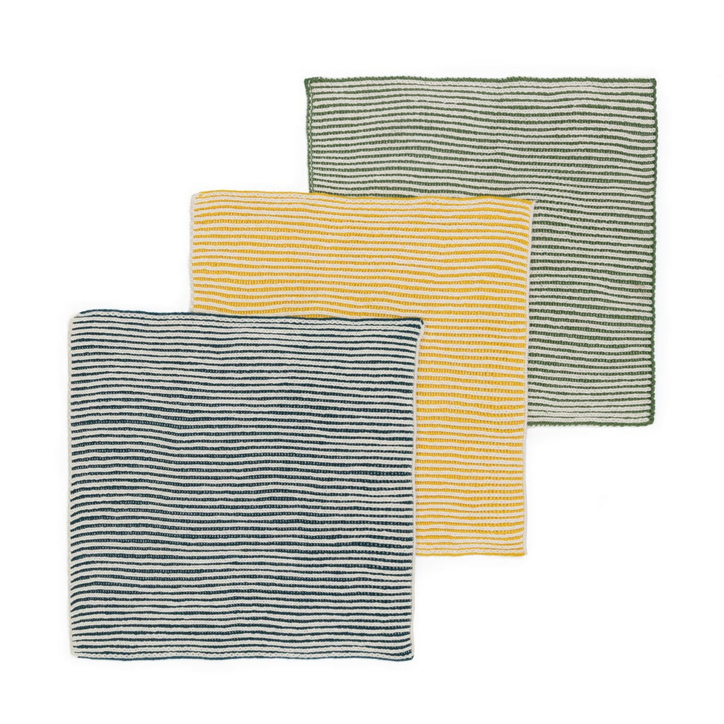 Reusable Ribbed Dishcloths - Citrus - Simply Rye