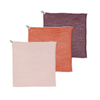 Reusable Ribbed Dishcloths - Orange - Simply Rye