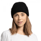 Ribbed Beanie Hat - Black - Simply Rye