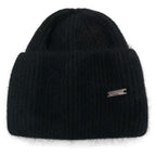Ribbed Beanie Hat - Black - Simply Rye