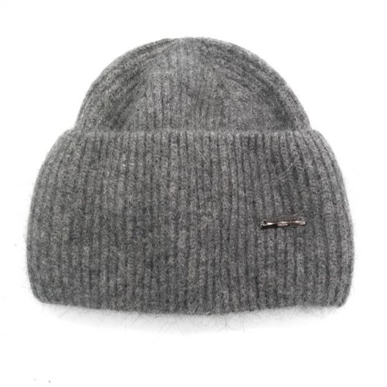 Ribbed Beanie Hat - Charcoal - Simply Rye