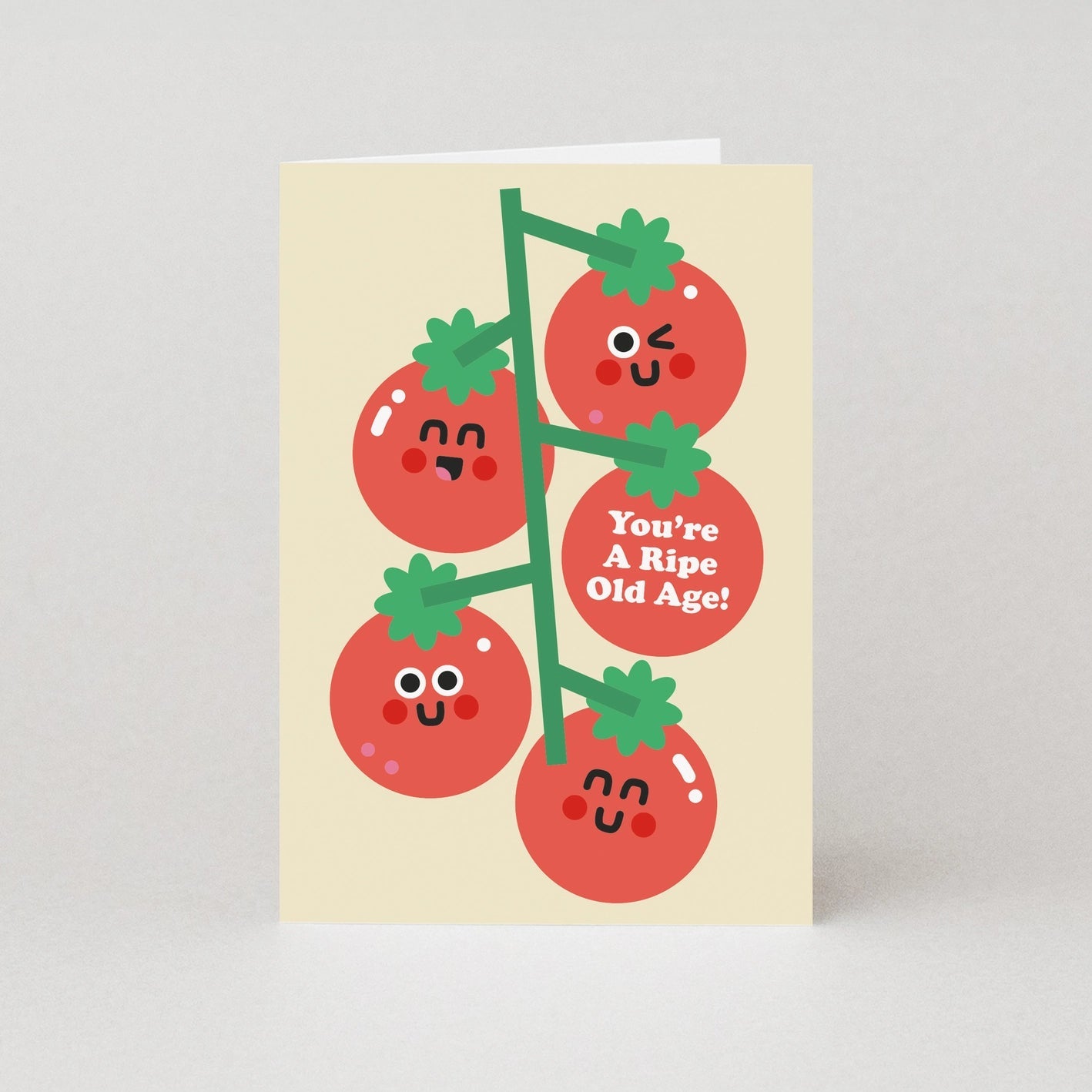 'Ripe Old Age' Tomato Card - Simply Rye