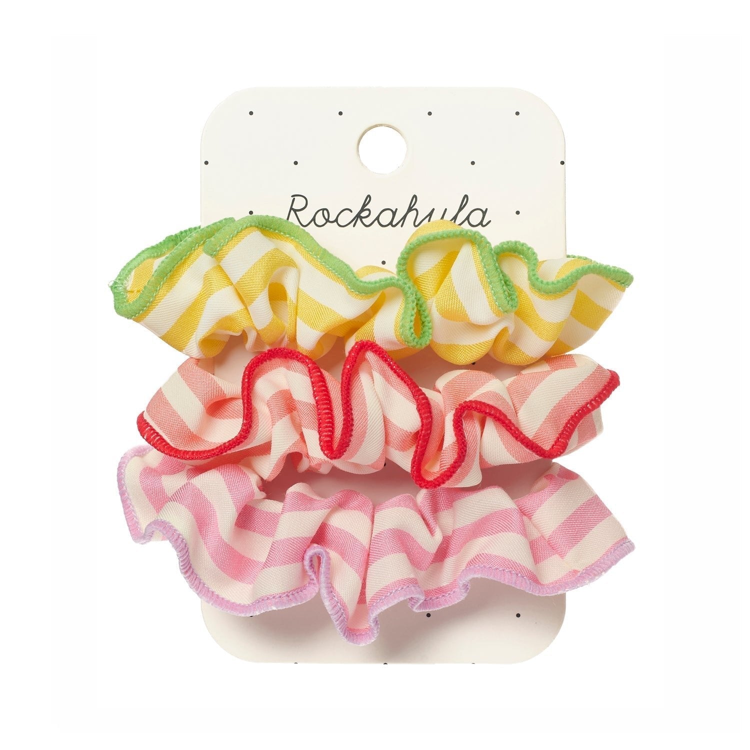 Rockahula Candy Stripe 3 Pack Scrunchies - Simply Rye