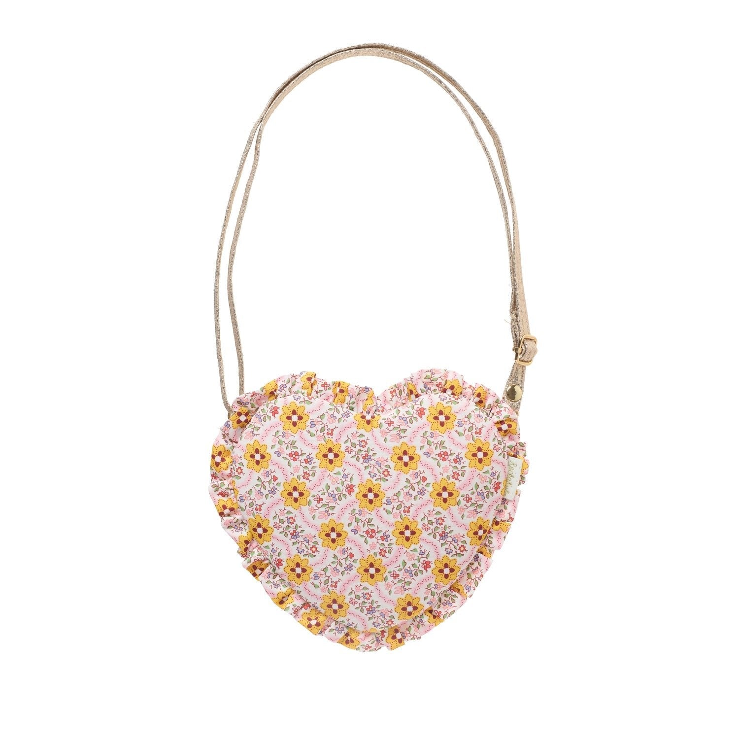 Rockahula Cottage Floral Ruffle Heart Bag - Simply Rye