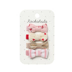 Rockahula Cutesy Mini Bow Clip Set - Simply Rye