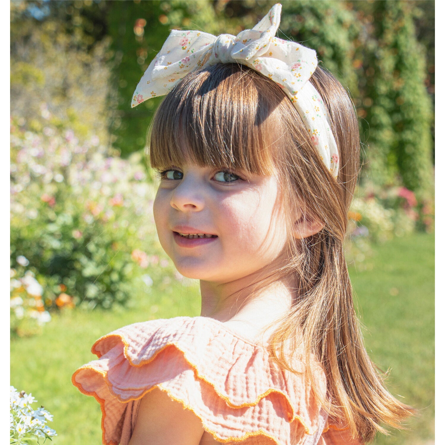 Rockahula Double Bow Tiny Blossom Headband - Simply Rye