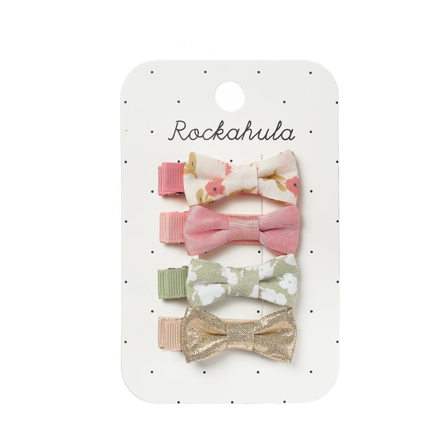Rockahula Elsie Mini Bow Clips Set - Simply Rye