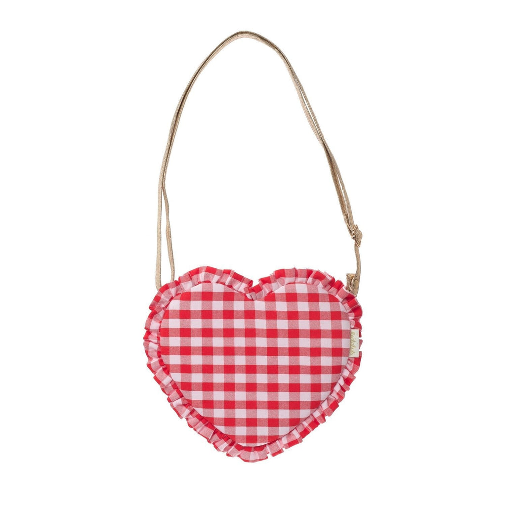 Rockahula Gingham Ruffle Love Heart Bag - Simply Rye