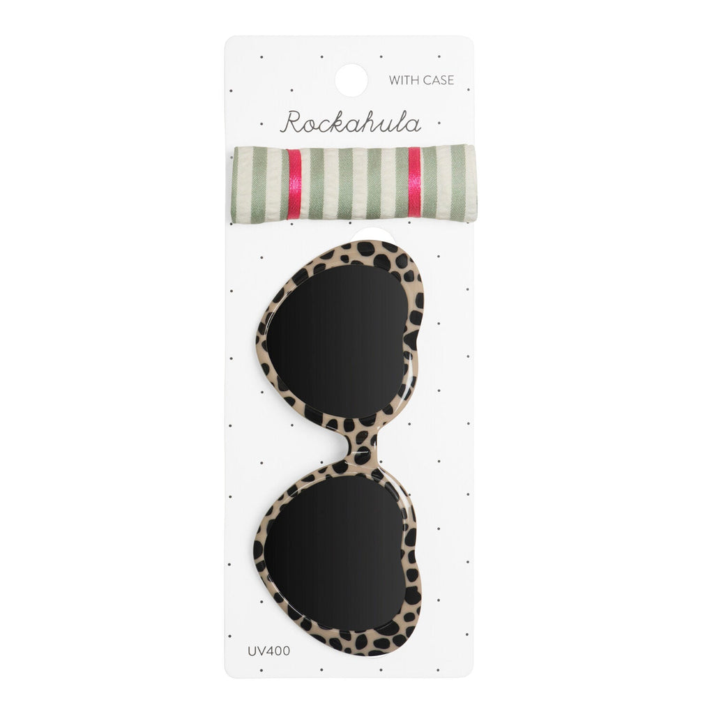 Rockahula Leopard Heart Sunglasses - Simply Rye