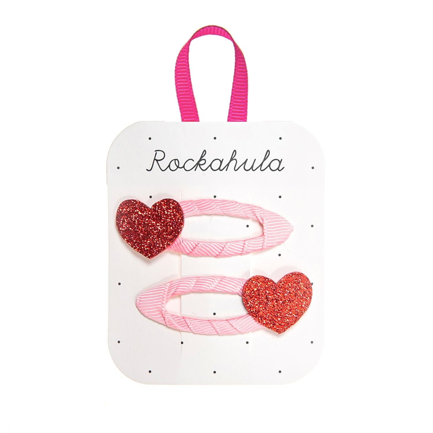 Rockahula Love Heart Glitter Clips - Simply Rye