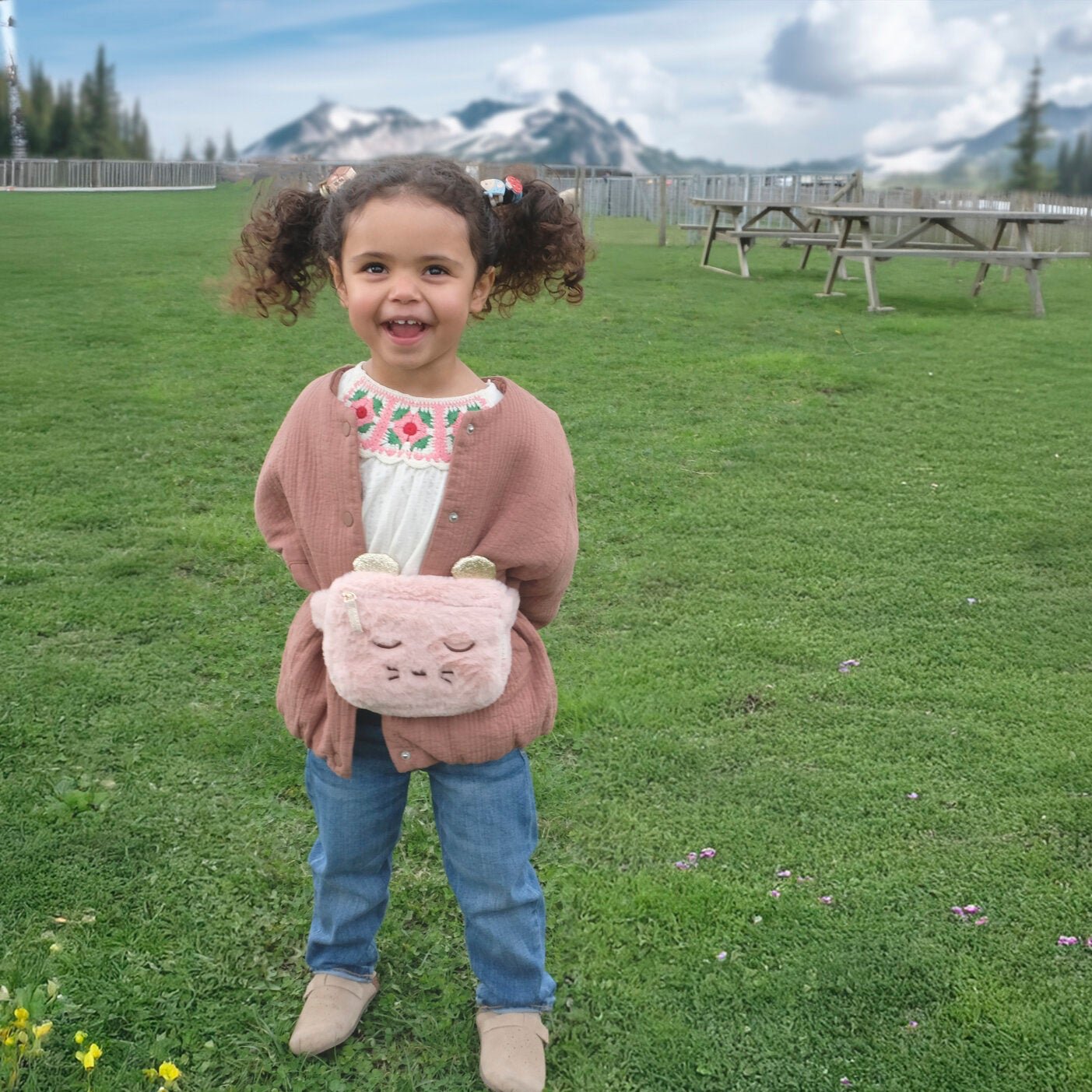 Rockahula Millie Mouse Fluffy Bum Bag - Simply Rye