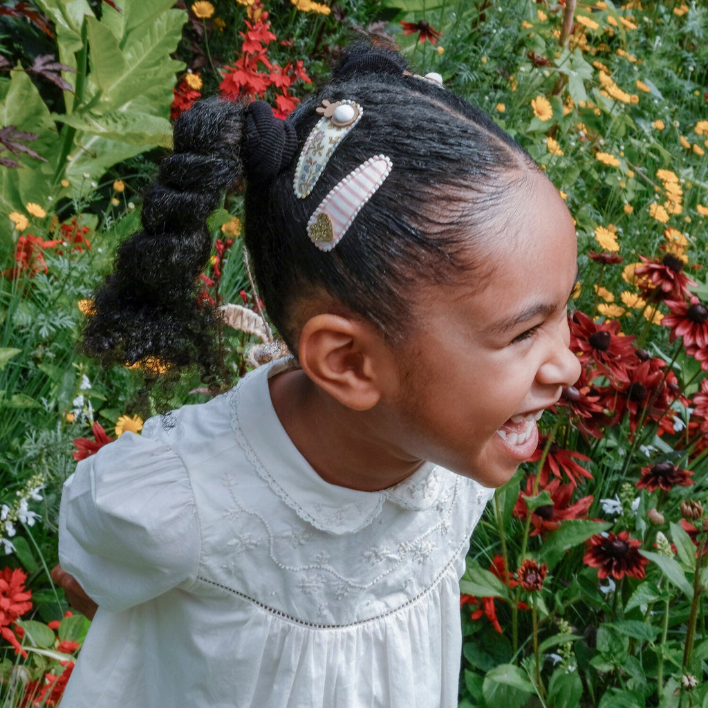 Rockahula Petal Bunny Fabric Clip Set - Simply Rye