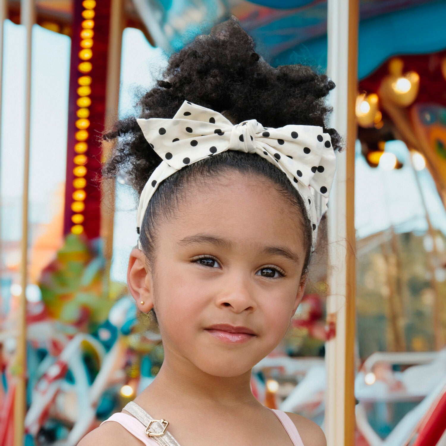 Rockahula Polka Dot Double Bow Headband - Simply Rye
