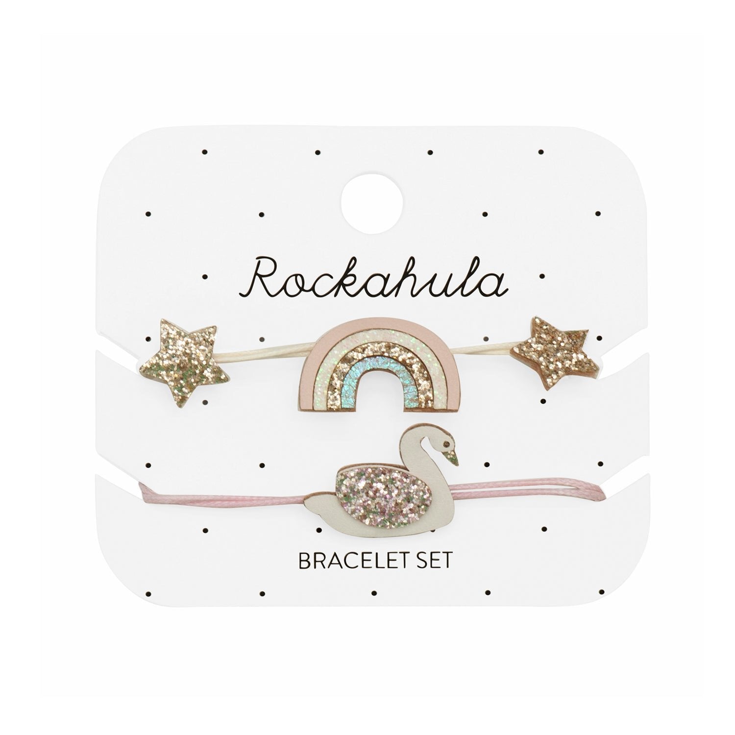 Rockahula Rainbow and Swan Bracelet Set - Simply Rye
