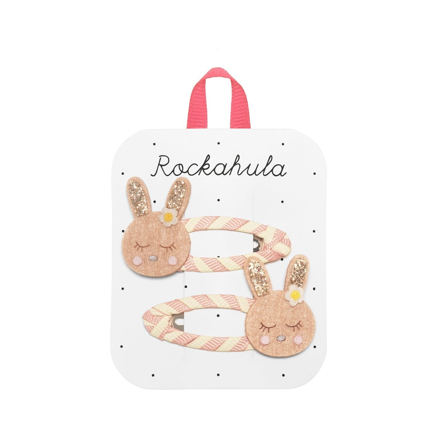 Rockahula Stripy Bunny Clips - Simply Rye