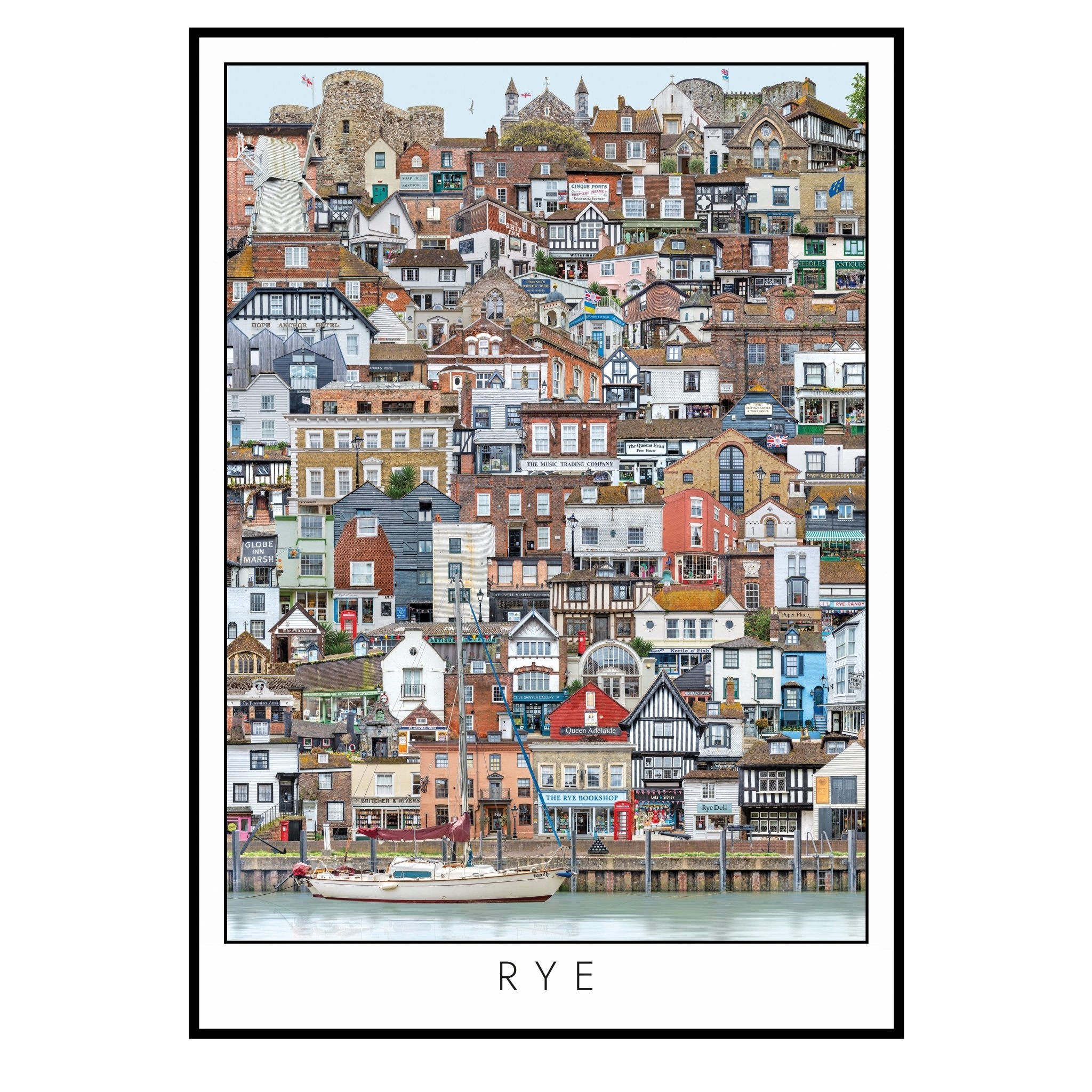 Rye Architecture Print - Simply Rye