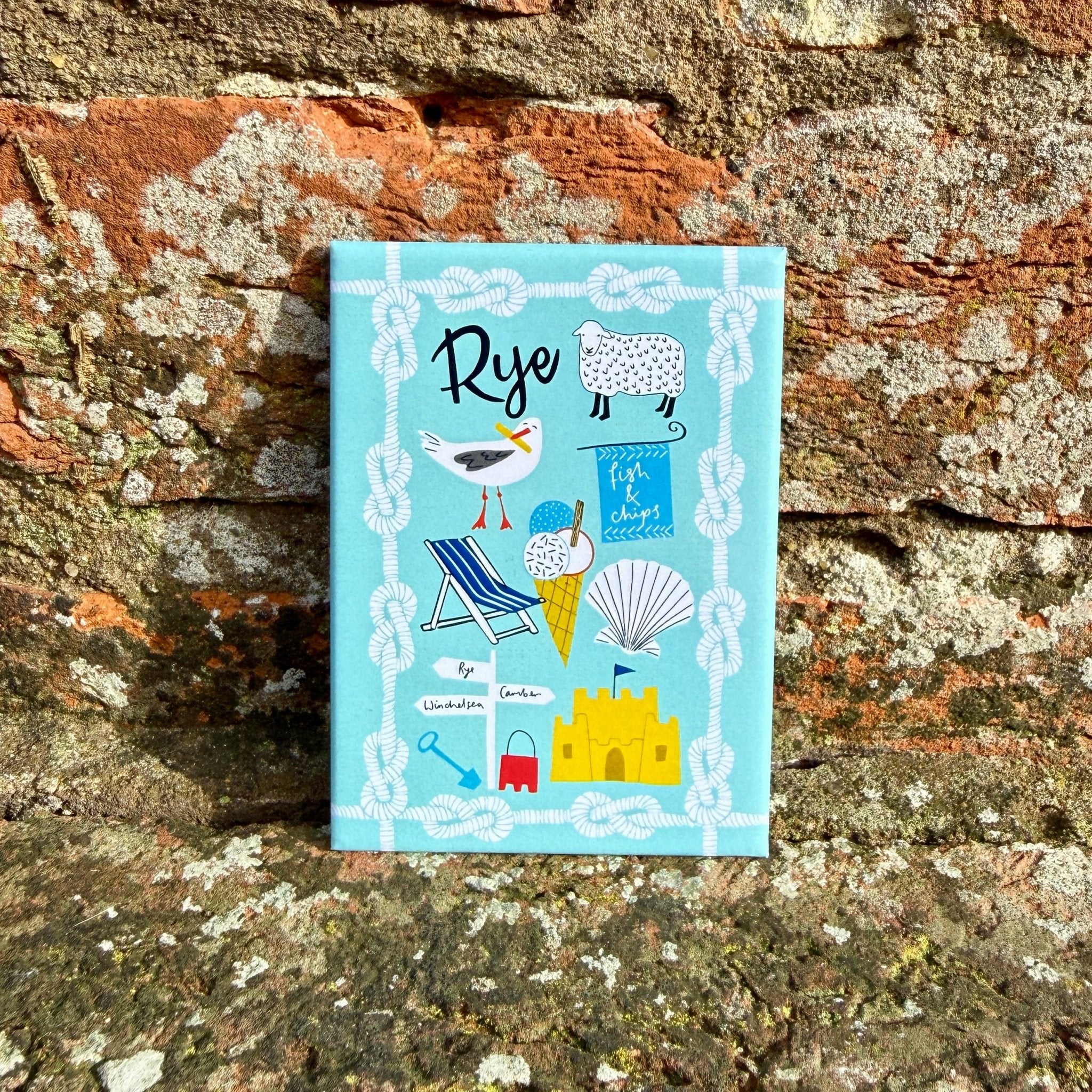 Rye Magnet - ‘Coastal Rye’ - by Jessica Hogarth – Simply Rye