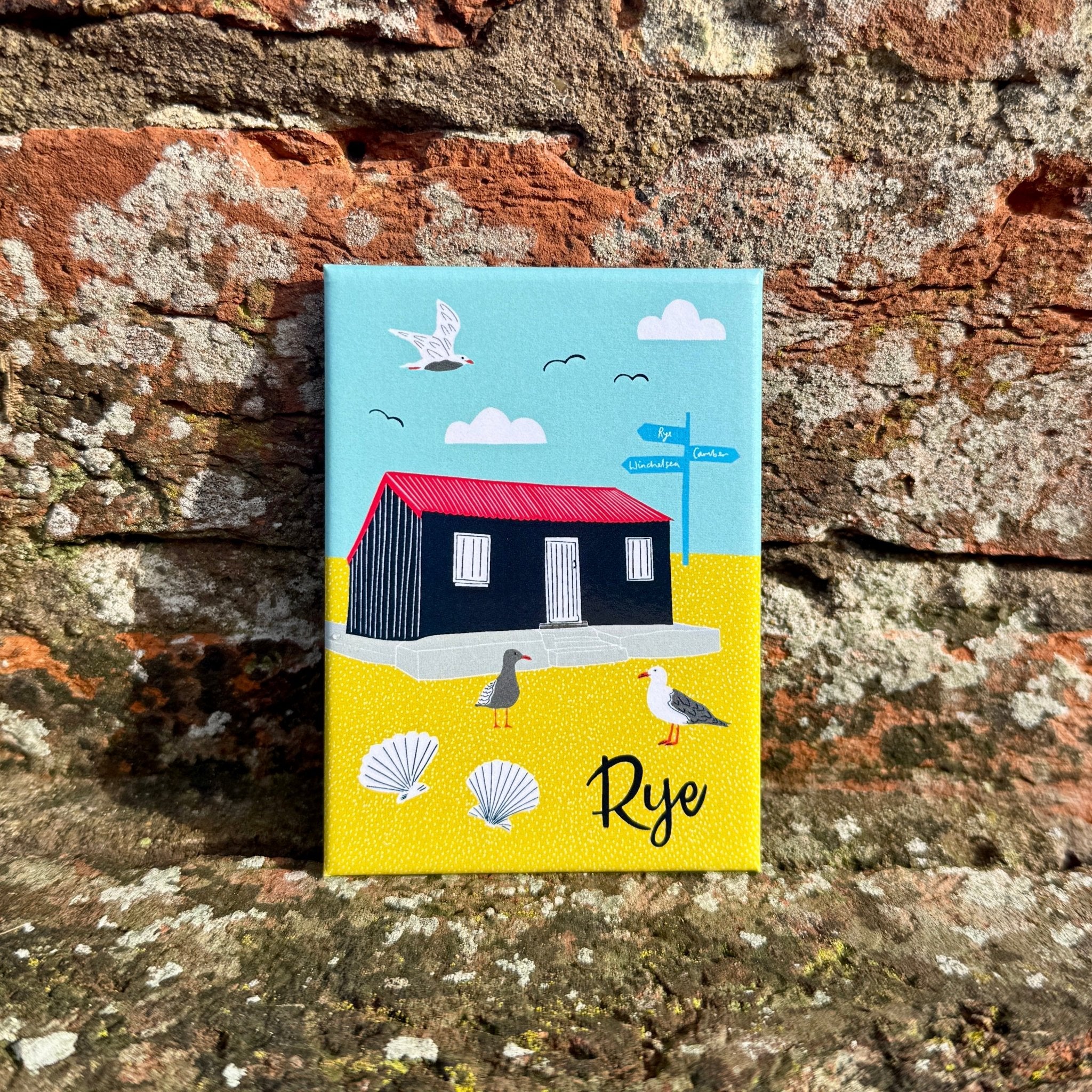 Rye Magnet - Red Hut - Simply Rye