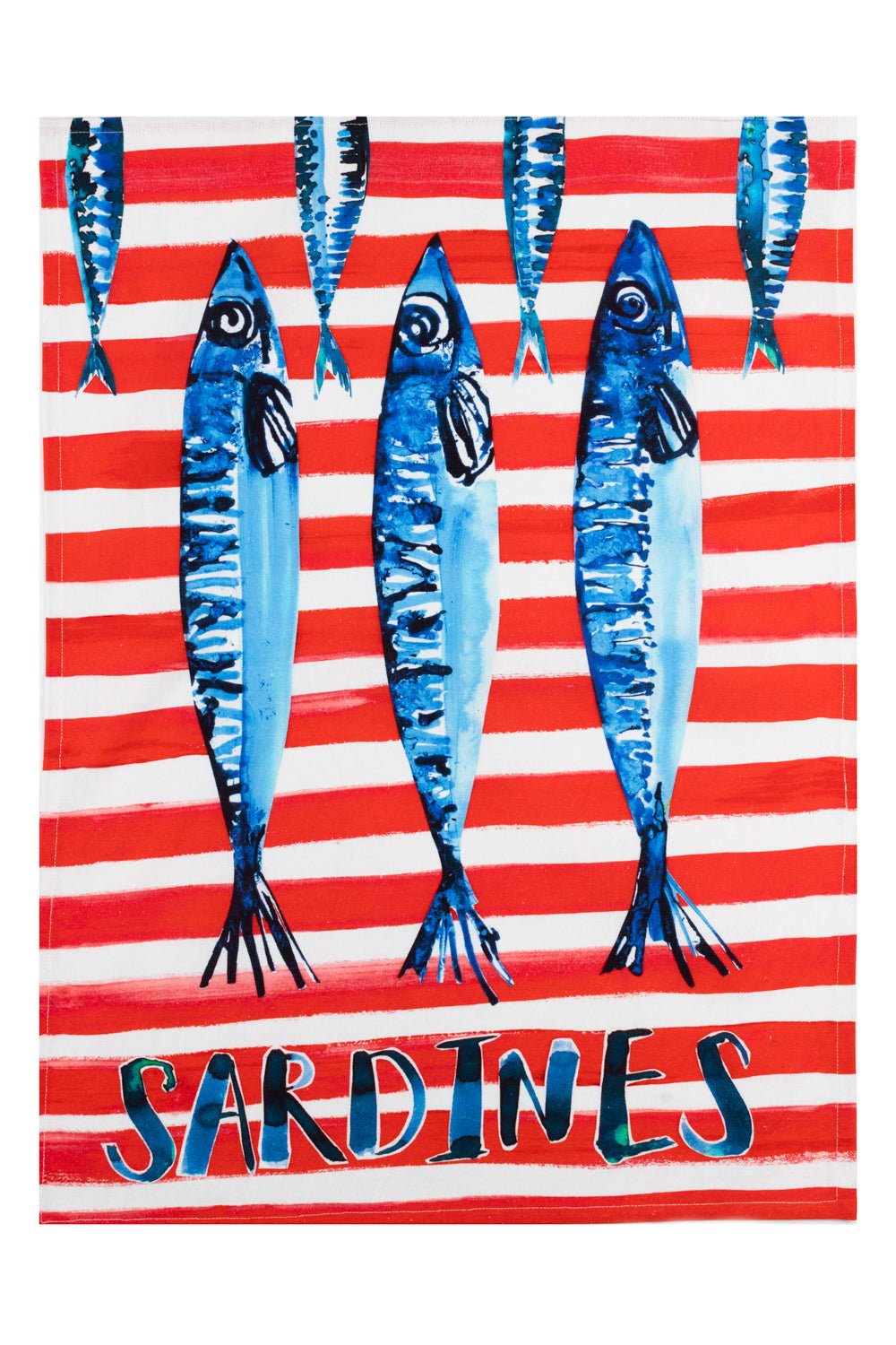 Sardines Tea Towel - by Shoeless Joe – Simply Rye
