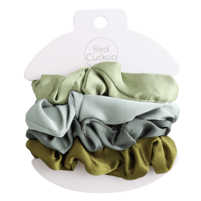 Satin Scrunchie Set - Simply Rye