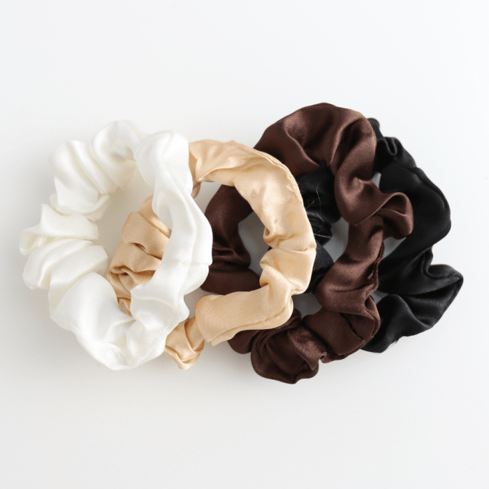 Satin Scrunchie Set - Simply Rye