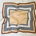 Satin Square Vilja Scarf - Retro Dots - Simply Rye