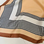 Satin Square Vilja Scarf - Retro Dots - Simply Rye