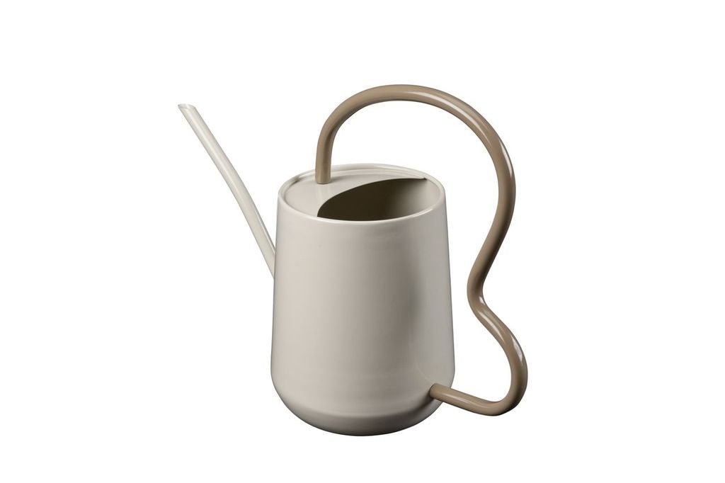 Scalloped Indoor Watering Can - Mushroom Grey - Simply Rye